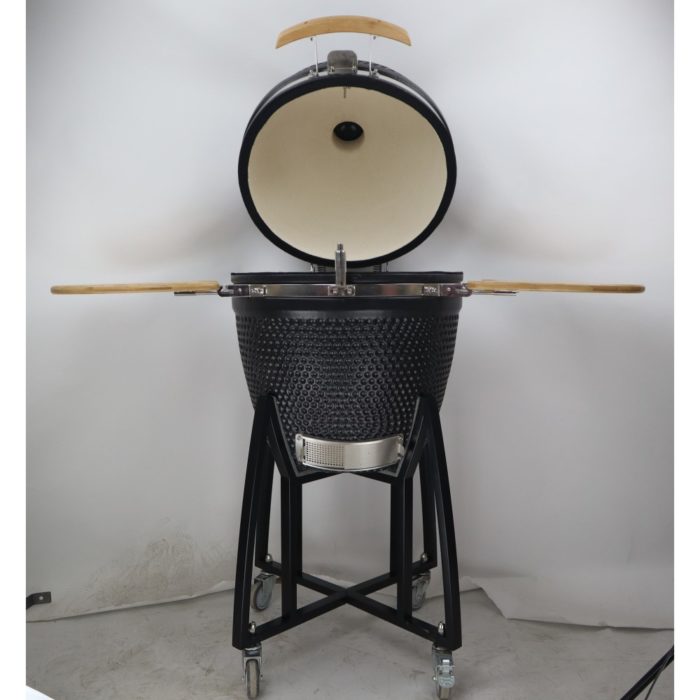 Century Grill Kamado Black Ø53 cm COMPLEET kopen bij HoutskoolXXL.nl - open