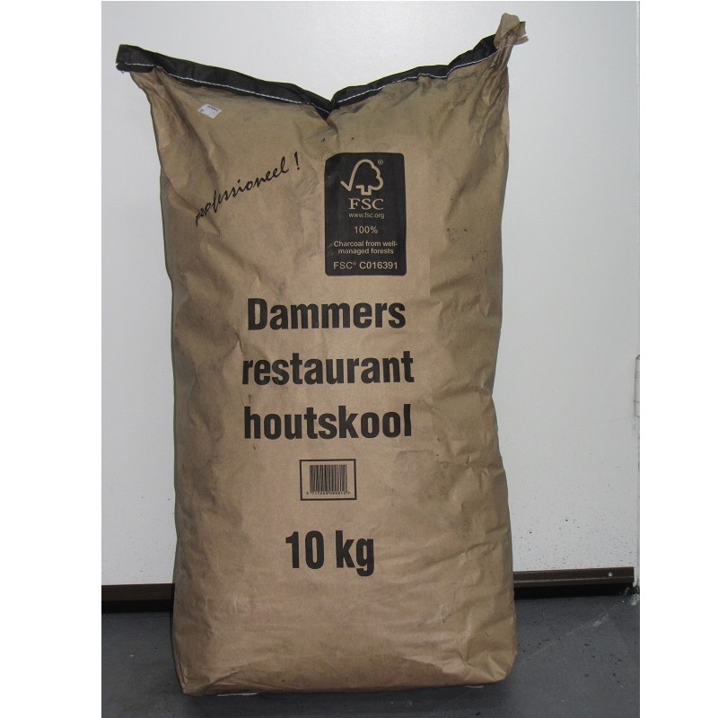 Dammers restaurant houtskool 10kg