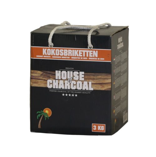 House of Charcoal Premium Kokosbriketten 3 kg